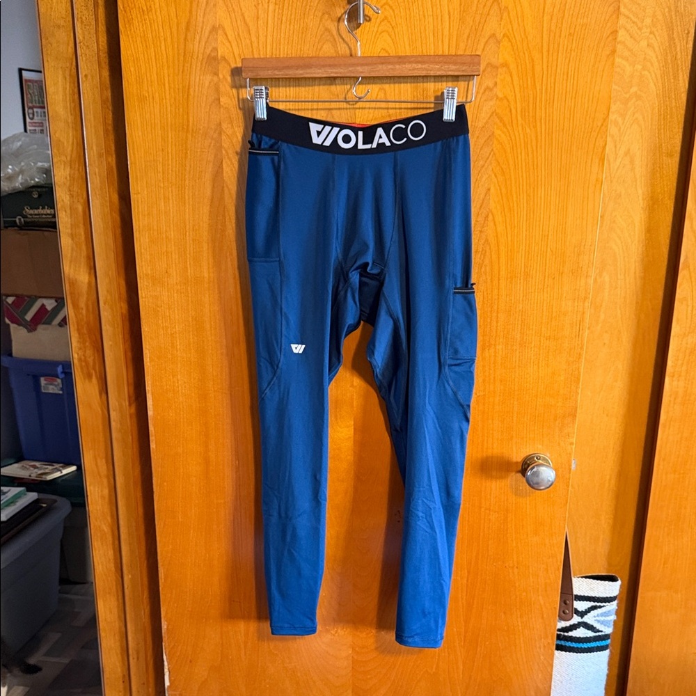 WOLACO Men's Blue Joggers